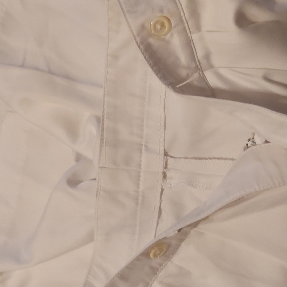 Women's vintage high-waisted white shorts - Picture 6 of 6